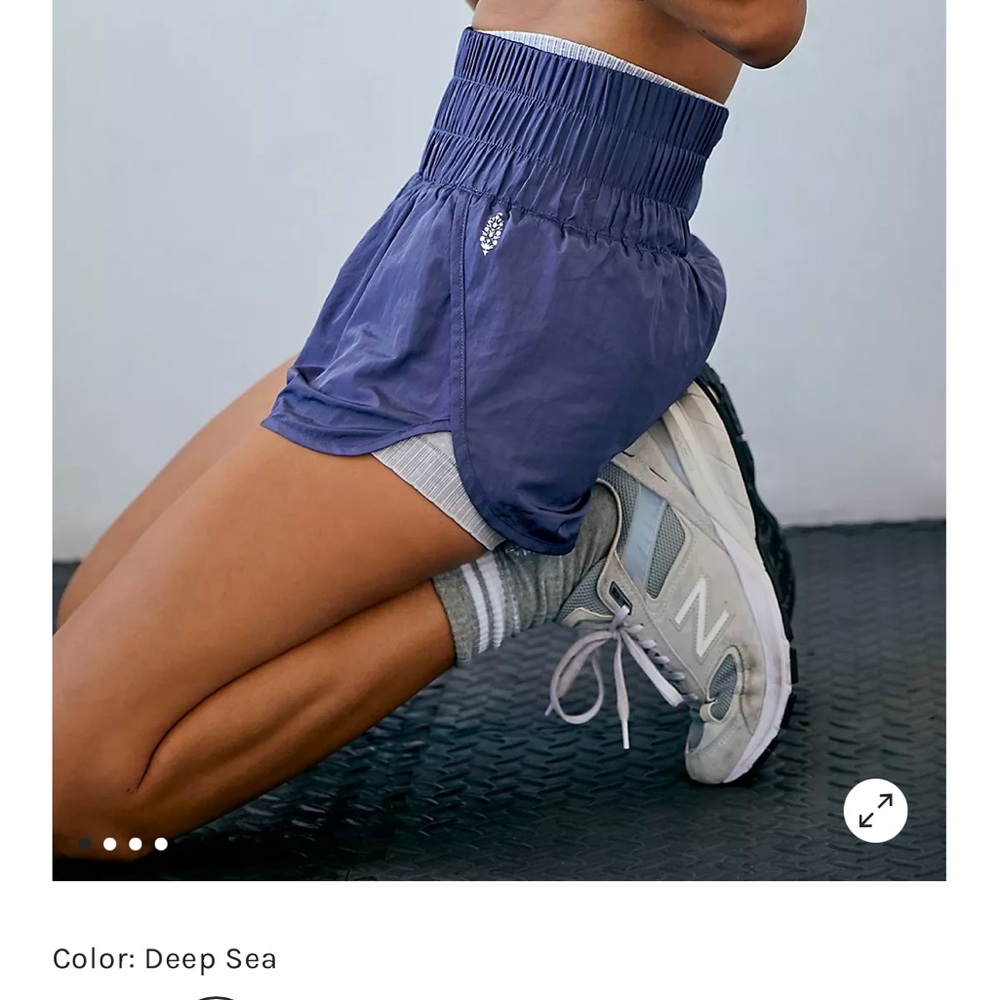 Free People The Way Home Shorts -Deep Sea